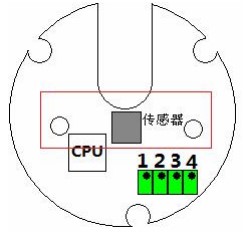 智能橢圓齒輪流量計4-20mA接線圖